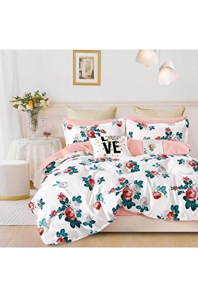 Patul Fine Cotton Linen, Sulphur, Double Bed, 2 Persons, 6 Pieces