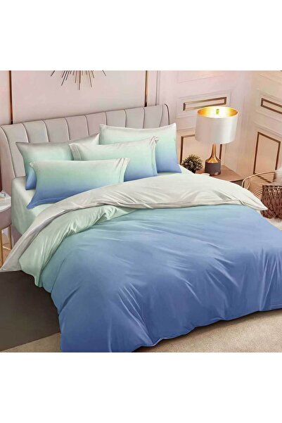 Patul Fine Cotton Linen, Sulphur, Double Bed, 2 Persons, 6 Pieces
