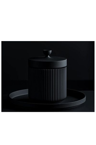 3DAKSESUAR Noir Elegance Jar