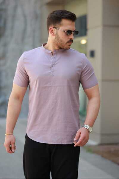 Newelli Kısa Kol Hakim Yaka Gömlek