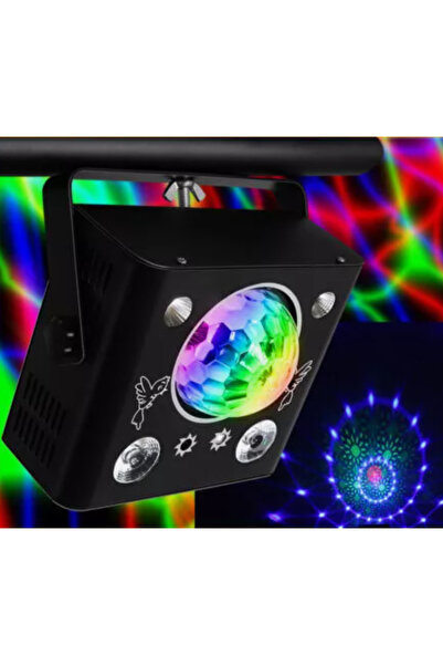 DJ PRO E50 30 Watt Led Rgb Mini Boyama-strobe-lazer Efekt Işık