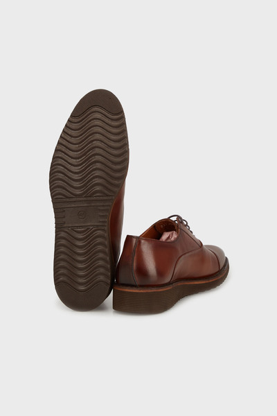 MARCOMEN Genuine Leather Lace-Up Casual Shoes Men's Shoes 1525827t2