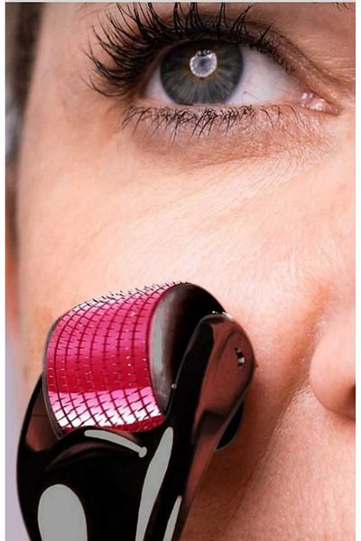SEVRU Derma 540 Titanium Needle Roller 0.5 mm Needle Hair Comb Skin Facial Renewal Tool Unisex