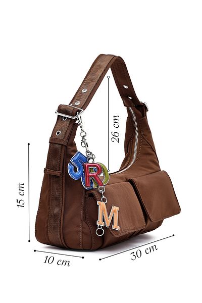 Derimod Women's Brown Shoulder Bag 25Sbd27546F