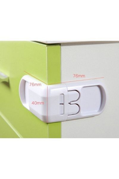 merland benvecocuk 2-Piece Corner Child Protection Lock Safety Product
