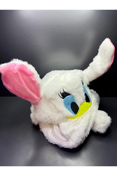 doğan hediyelik High Quality Plush Movable Moving Ears Rabbit Kids Hat Headphone