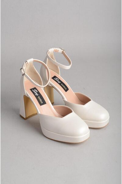 SEÇ KUNDURA SELECT 8249 PANTOF DE DAMA CU TACURI PLATFORMA (Toc: 9,5 cm Platforma: 2 cm)