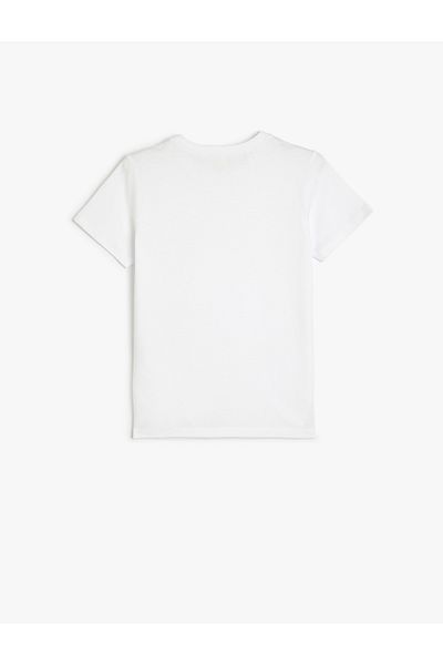 Koton New Season Basic T-Shirt Short Sleeve Crew Neck Cotton