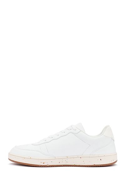 Derimod Acbc X Derimod Men's White Lace-Up Sneaker 25Sfd780418