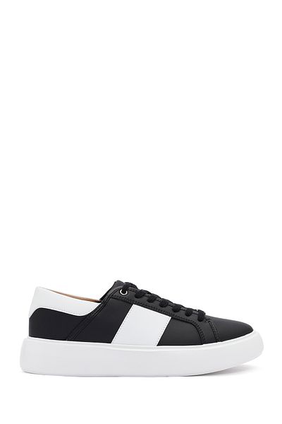 Derimod Acbc X Derimod Men Black Lace-Up Sneaker 25Sfd780018