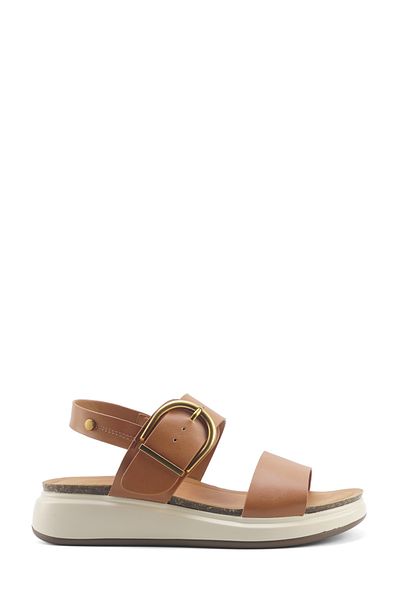 Polaris 325600.Z 5Fx Tan Women's Thick Sole Sandals