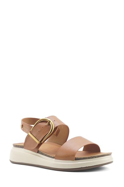 Polaris 325600.Z 5Fx Tan Women's Thick Sole Sandals