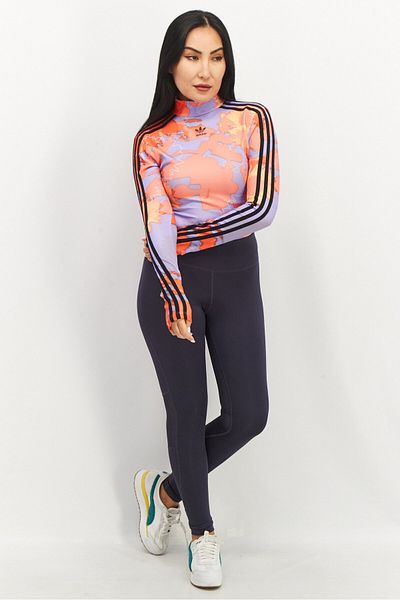 adidas Women Sportswear Fit Long Sleeve Bodysuit, Multicolor