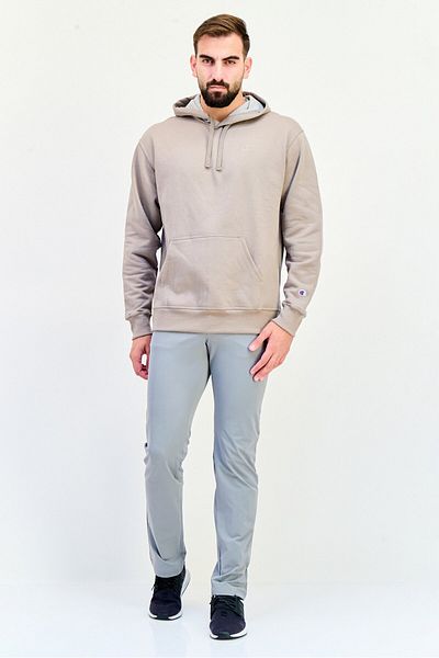 Champion Men Sportswear Fit Long Sleeve Outdoor Hoodie, Taupe