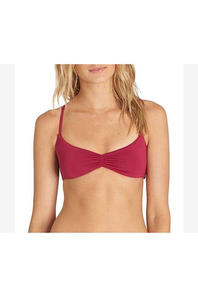 BİLLABONG Women Sol Searcher Crossback Bikini Top, Sangria