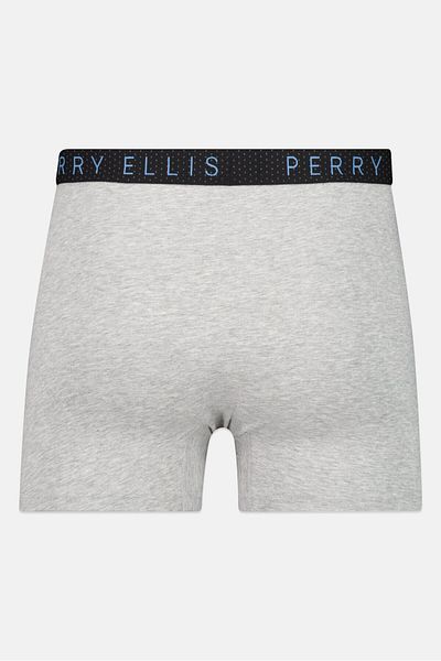 Perry Ellis بوكسر رجالي بشعار العلامة التجارية، 3 قطع، متعدد الألوان
