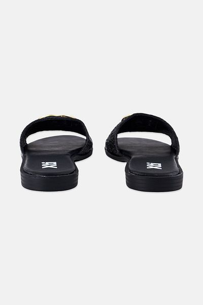 XTI Women Slip On Flats, Black