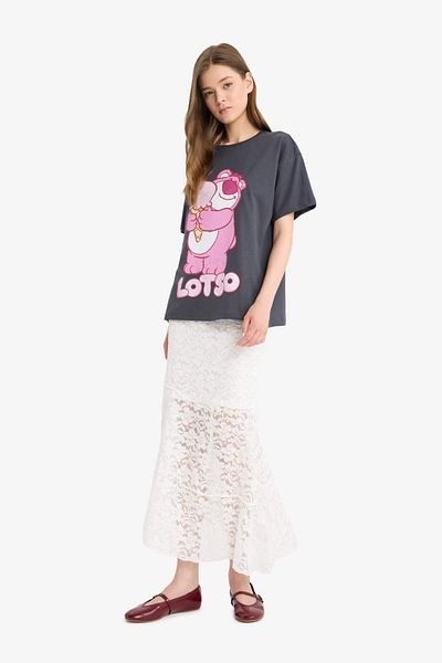 DeFacto Coool Toy Story Oversize Wide Mold Printed Short Sleeve T-Shirt F5165Ax25Sm