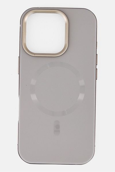 Levelo Iphone 16 Pro Magsafe Compatible Silicone Case, Grey