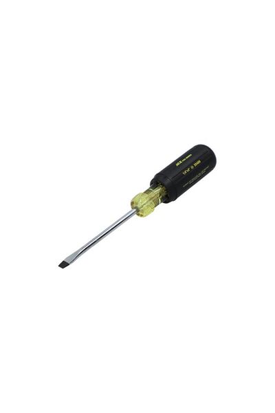 Generic مفك براغي ACE ذو قبضة مبطنة متعدد الألوان 1/4 × 4 بوصة 20489AHT