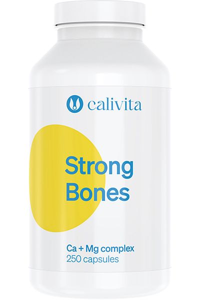 Calivita Oase puternice Calciu și magneziu pentru sistemul osos, proporție ideală (250 capsule) - Calivita