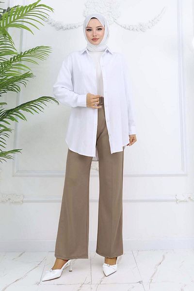 TRENDTESETTÜR ΓΥΝΑΙΚΕΙΟ ΒΑΜΒΑΚΙ ΜΙΝΚ ΠΑΝΤΕΛΟΝΙ PALAZZO T 4403