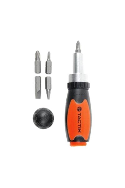 Generic مفك براغي تاكتيكس 6 قطع 6 في 1 متعدد الألوان