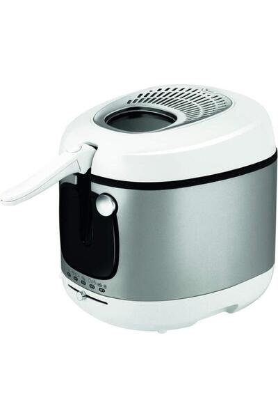 Generic Moulinex 2100W Mega XXL Non-Stick Coating Deep Fryer Grey and White 2kg AM480027