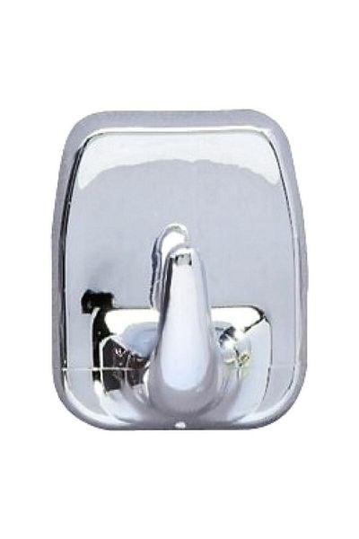 Generic Wenko 2-Piece High Quality Self Adhesive Bathroom Hook Chrome 4407030100