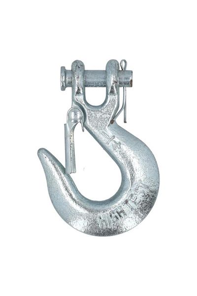 Generic خطاف انزلاقي من ACE Clevis مزود بمزلاج أمان فضي مقاس 1/4 بوصة