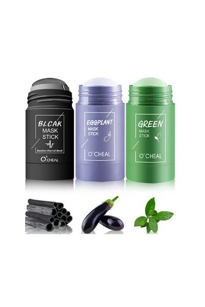 MACON Aloe Vera Green Tea 40ml Deep Cleansing Pore Shrinking and Blackhead Removing Facial Mask Stick