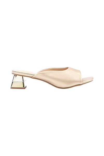 BATA Square Toe Block Heel Sandals