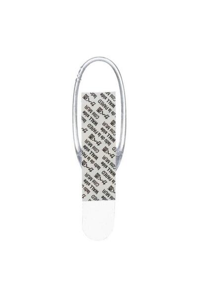 Generic Command 2-Piece Hook with Strips Clear Small 17092CLR