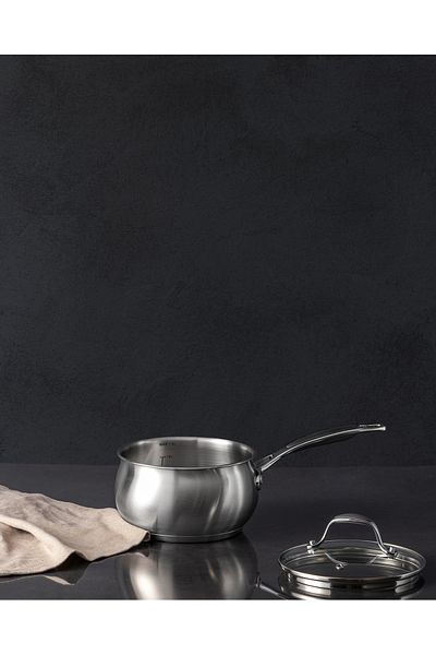 Madame Coco Avery Sauce Pot - Steel - 16 cm