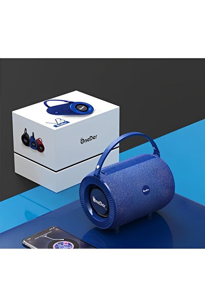 Genel Markalar OneDer V3 Taşınabilir Bluetooth Hoparlör USB TF Kart AUX Giriş...