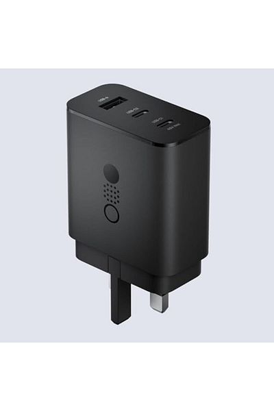 cmf by NOTHING Power Charger, 3-in-1 Compact Design 65W GAN Ultra Charging Wall Charger