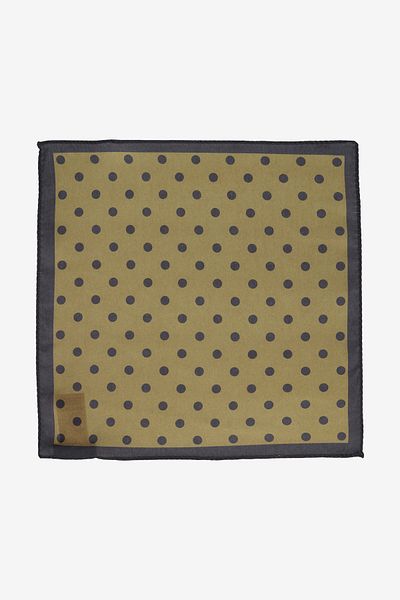 ALTINYILDIZ CLASSICS Men's Brown Patterned Handkerchief