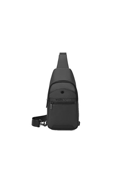Arctic Hunter Laptop or tablet bag, Arctic Hunter, Pat Sling, 100% Polyester, 34 x 16.5 x 7cm, Black