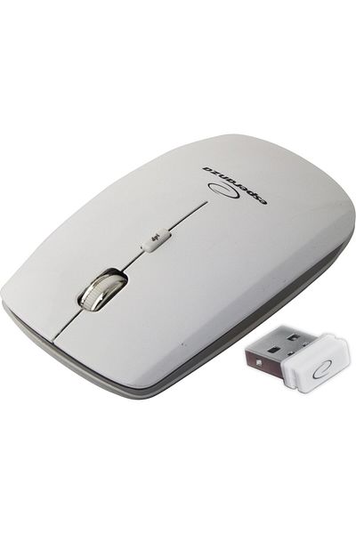 ESPERANZA Mouse Optic Wirelless 4D 2.4GHz Saturn alb
