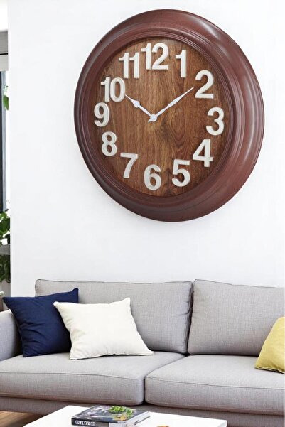 Genel Markalar Mark Premium Serisi Modern Tasarım 75 cm Ev ve Ofis Duvar Saat...