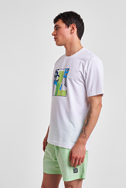 Lescon Ανδρικό κοντομάνικο μπλουζάκι 25Y-1167