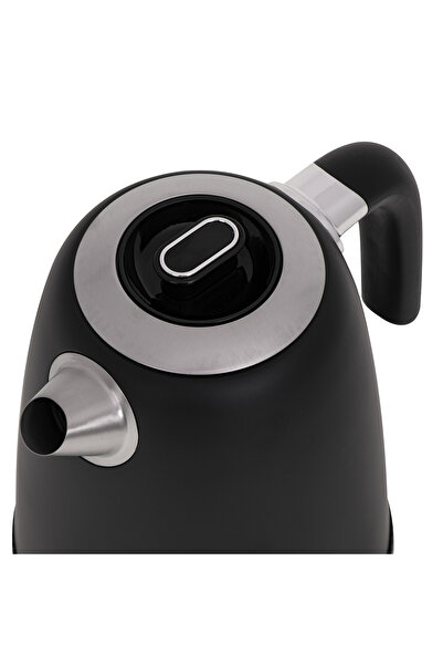 adler Adler AD1295B electric kettle 1.7 L, stainless steel, 2200W, LCD display, 7 temperature settings, black