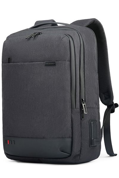 Arctic Hunter 15.5 inch laptop backpack, waterproof, USB and AUX port, Arctic Hunter GB00328BK Black