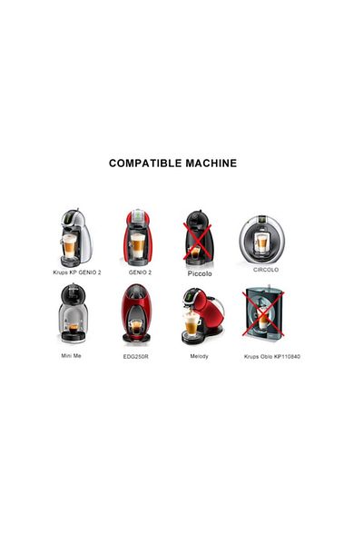 motor starter Adaptor reutilizabil Nespresso pentru capsule cafea Dolce Gusto, negru