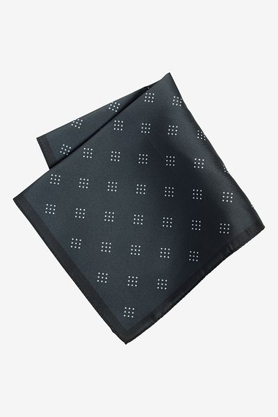 ALTINYILDIZ CLASSICS Men's Black Patterned Handkerchief