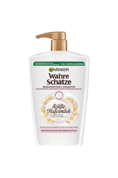 Garnier Shampoo for sensitive hair and sensitive scalp, with oat milk, Garnier, 1000ml