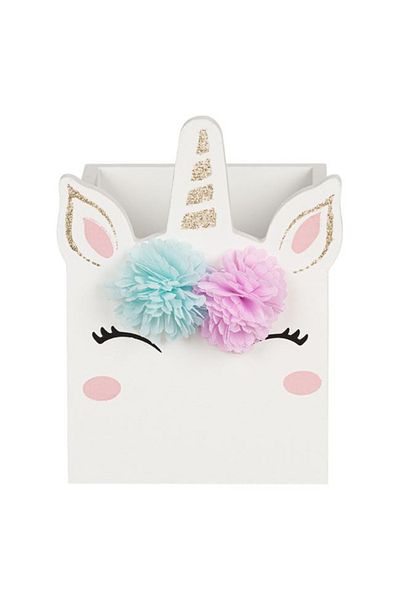 OEM Decorative Wooden Box Unicorn 10x10x14 cm