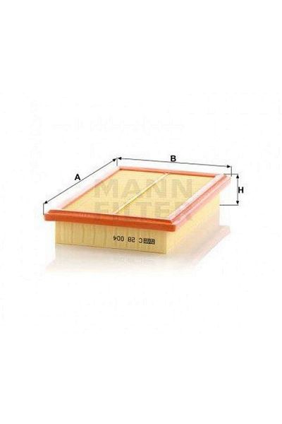MANN Air Filter Mercedes E-Klasse (W/S212) E 250 211Hp 02/13- Gnzrz