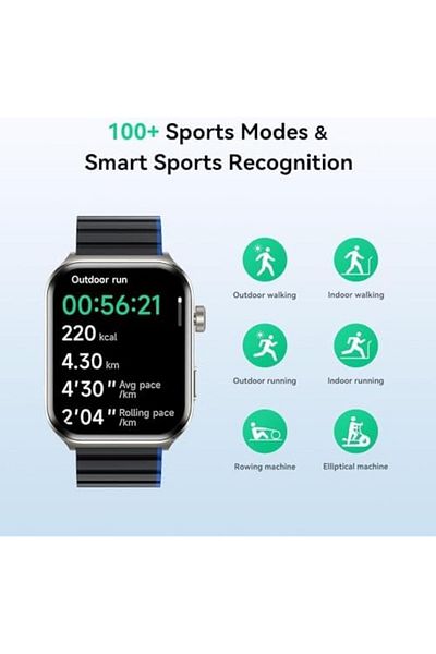 Kieslect Ks 2 Calling Smart Watch - black