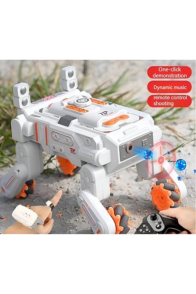 rexa 2.4G RC Water Bomb Shooting Toy – Remote Control Combat Vehicle